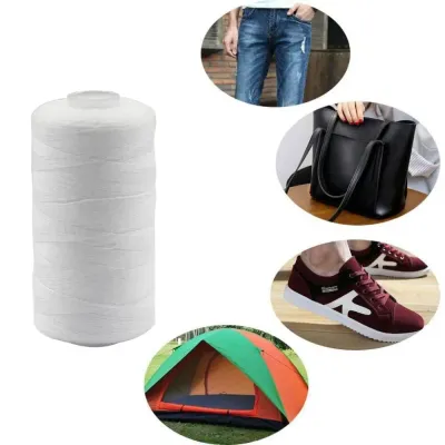 Black and White 500m Sewing Thread Strong Multipurpose General Application Thread Perfect for Clothes attaching Buttons Repairs. Sewing Machines and Arts and Crafts