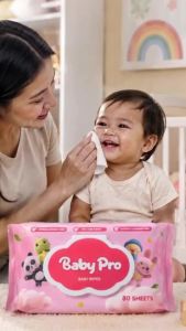 Baby Pro Gentle & Soft Baby Wet  Unscented 80 Sheets 3 6 & 12 Multi-Pack Bundle