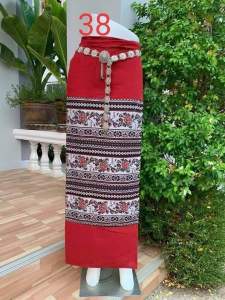 ผ้าฝ้ายผ้าถุง ผ้าทอเครื่อง ผ้าถุงพื้นเมืองไทยเหนือ