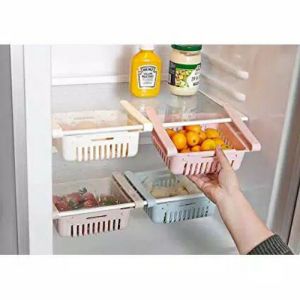 Rak Kulkas Penyimpan Makanan Multifungsi / Storage Box Organizer