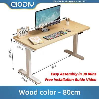 AIODIY Electric Standing Desk Philippines | Adjustable Height Table for Home Office | Ergonomic Gaming Desk with Memory & Anti-Collision | 120cm/140cm