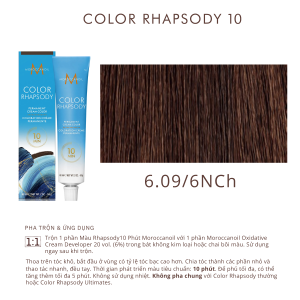 Màu Nhuộm Moroccanoil Rhapsody Permanent Cream Hair Colour 10 Min Giúp Nhuộm Màu Phủ Bạc Nhanh Trong 10 Phút 60ml