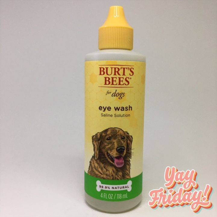 Burts Bees Eye Wash Saline Solution for Dogs Lazada PH