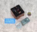 Relay with Socket 5 pins for horns and lights / 80amp. 
