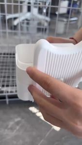 Cat Hanging Water Dispenser Dog Drinking Water Automatic Feeder Waterer Rabbit Hanging Cage Water BottleSupplies