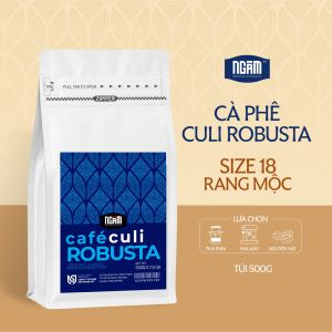 Cà Phê Robusta 500g – Size 18 – Rang Mộc Xay Sẵn – Đậm Vị Cà Phê Việt Hương Thơm Tự Nhiên