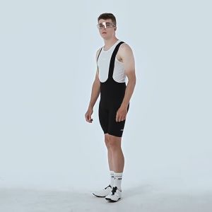 Mens Cycling Bib Shorts Seamless Outdoor Wear Bike Ride 7 Hours Padded Pro Team Riding Bib Tights Breathable MTB Cycling Shorts