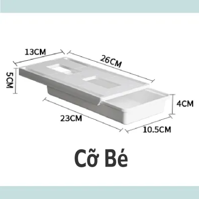 Hộc Để Đồ Dưới Ngăn Bàn Ngăn Kéo Dán Dưới Bàn NK1 Hộp Để Đồ Dưới Bàn Dính Keo Chắc Chắn Tủ Kéo Mini Tiện Lợi