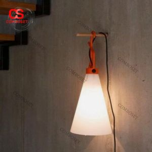 Đèn Treo Móc Linh Hoạt Chao Nón Phong Cách Tối Giản