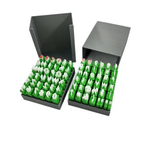 NEXTYOO PLA Con dấu chữ cái bằng đất sét Bộ chữ cái bảng chữ cái Chữ Hoa Chữ Thường Khuôn đất sét tự làm Di động Kích thước nhỏ Máy ép chữ nổi Đồ thủ công bằng đất sét tự làm