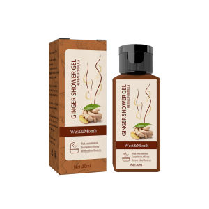 West Month Sữa Tắm Gừng Sữa Tắm Thảo Dược Dẫn LƯU BẠCH HUYẾT Sữa Tắm Toàn Thân Sữa Tắm Gừng Giảm Cân Cho Phụ Nữ Chăm Sóc Cơ Thể Thúc Đẩy Tuần Hoàn Kích Thích Trao Đổi Chất Sữa Tắm Thảo Dược Định Hình Cơ Thể (30Ml)