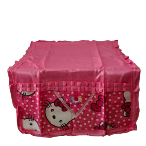 Taplak Alas Kulkas Motif Cassanova Hello Kitty Warna Ping