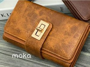 DOMPET WANITA MOTIF POLOS