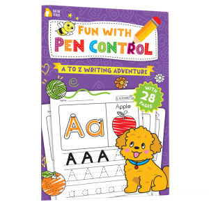 BEAR TALE Pen Control Tracing Alphabet Workbook for kids 28Pages Pre-school Writing Books Educational Toy Practice Books