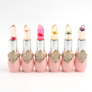 DORISNA Flower Jelly Lipstick Moisturizing Long-lasting Non-fading Temperature Color Changing Lip Balm
