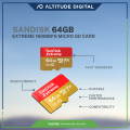 SanDisk 64GB Extreme UHS-I microSDXC Memory Card. 