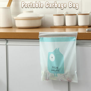 Strong Self-Adhesive Car Rubbish Bag Sticky Type Portable Disposable Car Garbage Bag Trash Bag Dustbin Plastic Bag 垃圾袋