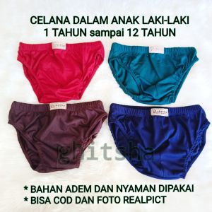 Celana dalam anak laki laki 6 pcs - celana dalam anak cowok - cd anak laki laki - cd anak cowok