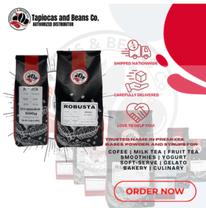 Pure Robusta Coffee Beans Roasted - Med-dark roast | 500g