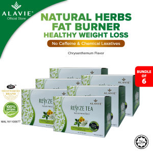 [Bundle 6 boxes] ALAVIE Resyze Tea 25sachets 爆脂塑身排水肿解便秘降三高菊花茶