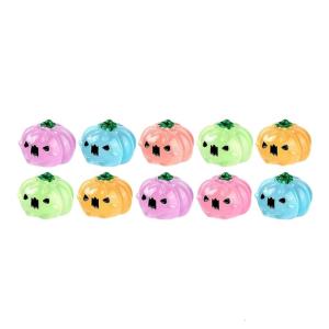 Specters Pumpkin decorate Durable Resin Glow Crafts For Halloween Activities
