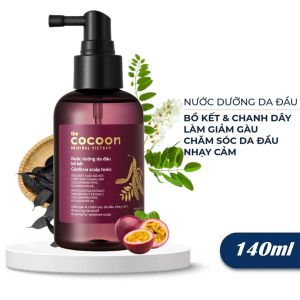 Dưỡng Tóc Cocoon Gleditsia Scalp Tonic 140ml - Dưỡng Ẩm & Giảm Gàu Bảo Vệ Trái Tim Cho Da Đầu Nhạy Cảm
