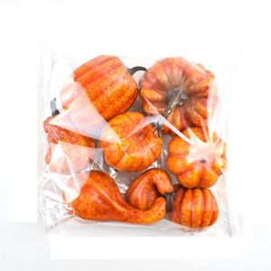 LABAICAI Lễ tạ ơn Ngày sinh nhật Thủ công DIY Rau giả Buổi tiệc Mô hình bí ngô mô phỏng Trang trí Thu hoạch Mùa thu Trang trí Halloween Bí ngô nhân tạo