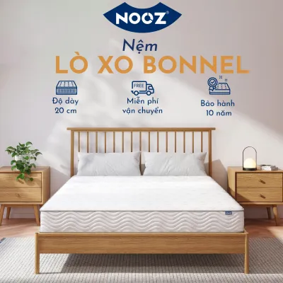 Nệm NOOZ Bonnell Đệm Foam Cao Su Non Kết Hợp Lò Xo Liên Kết NOOZ Home Goods Mattress