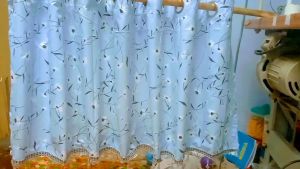 gorden poni gorden atas pintu minimalis bahan katun gorden pintu gorden minimalis tirai gorden poni pisah poni rumbay