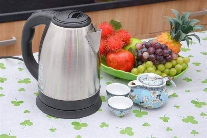 Ấm Siêu Tốc Inox 1.8L Cách Nhiệt, Bình Đun Siêu Tốc Đun Nước Siêu Nhanh ...