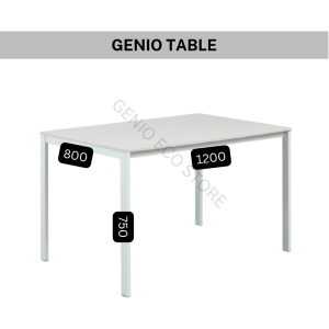2M-DT3000 Dining Table With (4/6 Units) 2M-CT003 Chair