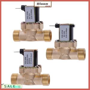 Follow Get New[Bloom Z] G1 2 Brass Electric Solenoid Valve DC 12v 24v AC220v for Solar Water Heater