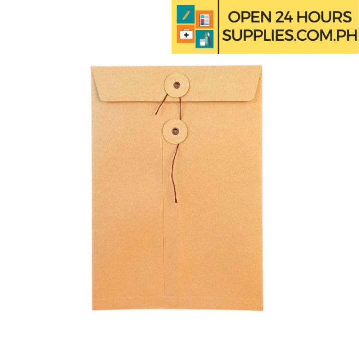 Kraft Catalog Envelope w/ String 7x10 Lazada PH