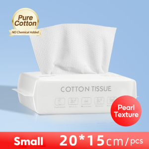 200pc Facial Tissue Towel Disposable Face Towel Facial Wipes Face Kapas Muka Cotton Tissues 洗面巾一次性