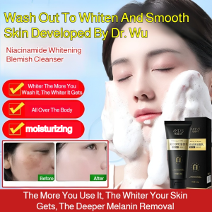 Whitening & Moisturizing Face Wash - Deep Cleansing Hydrating Oil Control Facial Cleanser for Brightening Skin