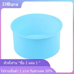 [COD] EHBqna KITCHEN แม่พิมพ์เค้กซิลิโคนทรงกลมขนาดเล็ก1ชิ้น4นิ้วถาดอบซิลิโคนไม่ติดกระทะถาดอบเค้กแบบใช้ซ้ำได้
