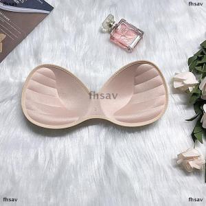 [COD] fhsav Hemming Push Up Swimsuit Pad Insert Chest Padded Bikini Padded Bra Enhancer Sponge Padded Body-fitted Colorful Soft Comfort Bra Pad