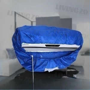 COVER CUCI AC PLASTIK BAHAN TERPAL WATERPOOF MURAH DAN MUDAH DIGUNAKAN