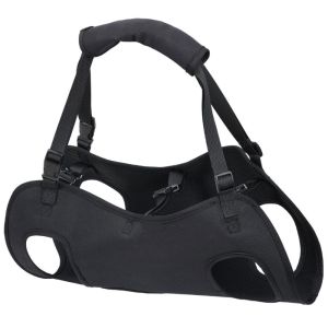 SALTBLOOM Adjustable Strap Dog Lift Harness Thicken Handle Portable Dog Sling Carrier Comfort Legs Support Pet Lifting Vest Elderly