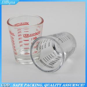 [COD] 1Pc 30 ML Glass Measuring Cup With Scale  Glass Liquid Glass Ounce Cup
