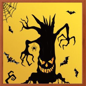 COMBO-Decal HALLOWEEN- Hít tĩnh điện- Thần chết tìm nhiều xác ướp HALLOWEEN (14)