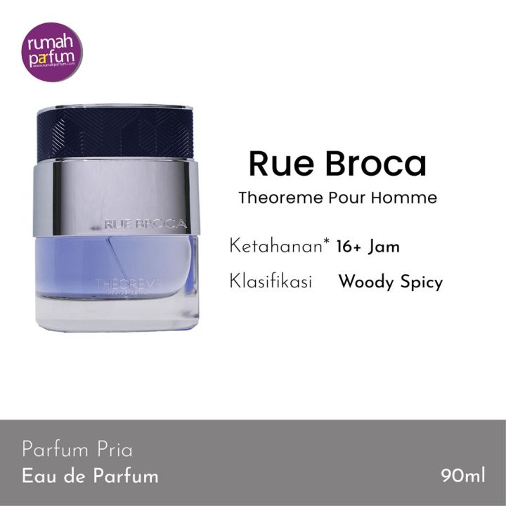 Parfum Rue Broca Theoreme Pour Homme 90 ML Lazada Indonesia