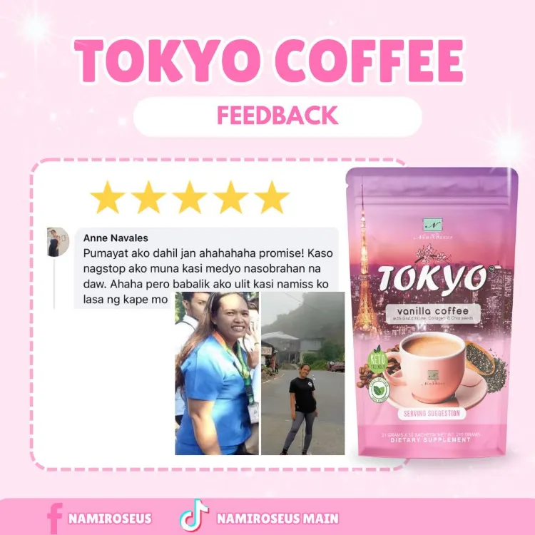 wholesale glutathione Tokyo Vanilla Coffee (Expires Sept 18 2026) – Mariel Kim main image 1