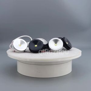 Ultrathin 11mm USB 5V 1W Spotlight Surface MountedLED Circular Simple Ceiling Light Exhibition Cabinet Lamp AC220V DC12V