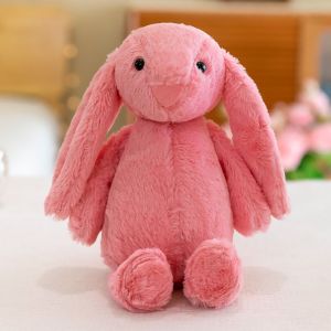 GOODOO 28cm Jellycat Rabbit Doll Long Eared Plush Stuffed Rabbit Durable Creative Stuffed Animal Toy