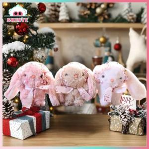 Skinye ✨Ready Stock✨ Kawayi Cute ตุ๊กตากระต่ายน่ารักของเล่นการ์ตูนตุ๊กตากระต่ายยัดไส้พวงกุญแจกระเป๋าน่ารักจี้กระเป๋าเป้สะพายหลังที่แขวนของขวัญวันเกิด