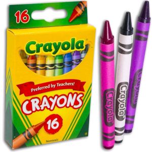 16 Color Crayon & Pastels Primary School Student Drawing Tool School Supply Set 16 Colors