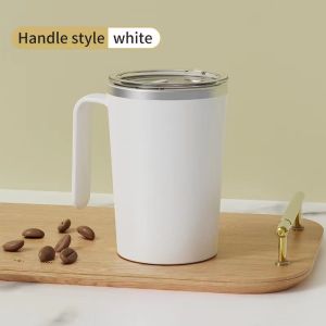 [SG Seller] KIMSUN Automatic Stirring Coffee Cup Magnetic Automatic Stirring Cup Stainless Steel 304 Electric Mixing Cup Lazy Cup