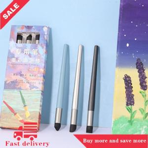 [COD] 1 3Pcs Reusable Drawing Art Blenders Blending Sponge Pen Pastel Blending Tool For Oil Painting Washable Sketch Rubbing Brush