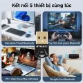 USB Bluetooth 6.0 EDR Dongle Cho PC Máy Tính Laptop Kết Nối Tai Nghe Loa Tay Cầm Chuột Bàn Phím. 